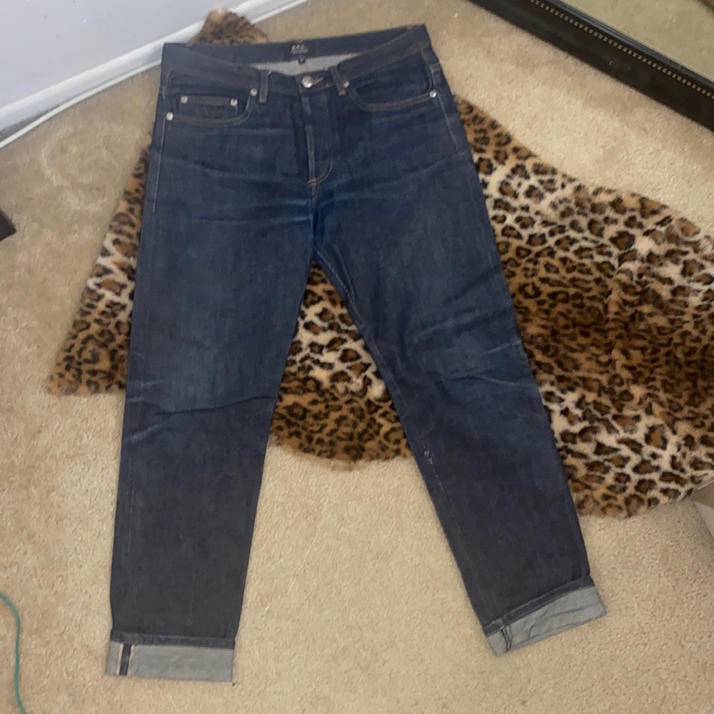 A.P.C Denim salvage dark jeans